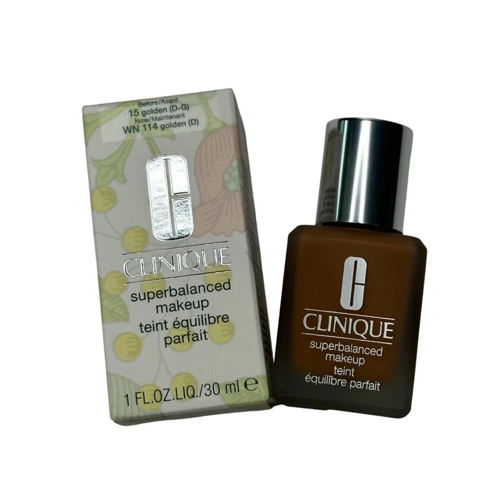 Clinique Superbalanced Makeup 1 FL.OZ./30ml WN 114 golden (D)‎ Allergy Tested